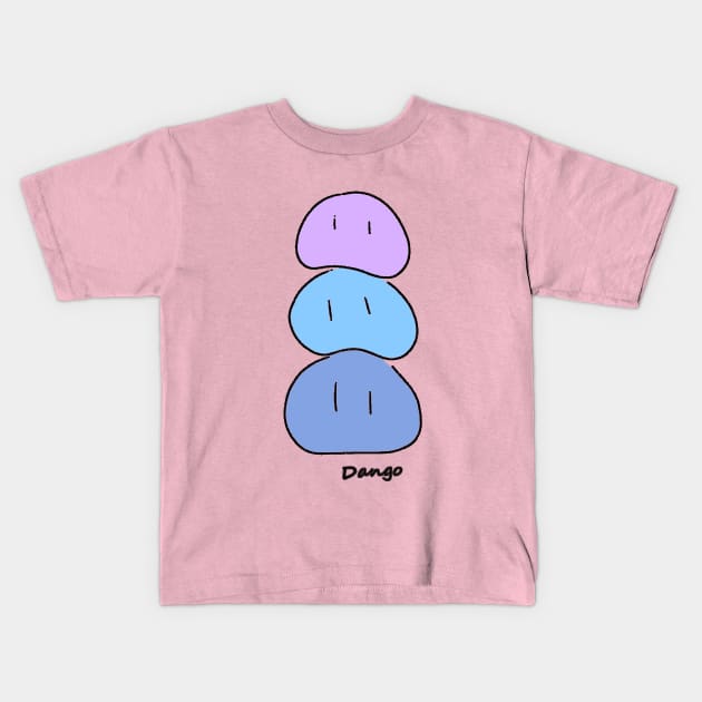 Dango daikazoku Kids T-Shirt by svaria